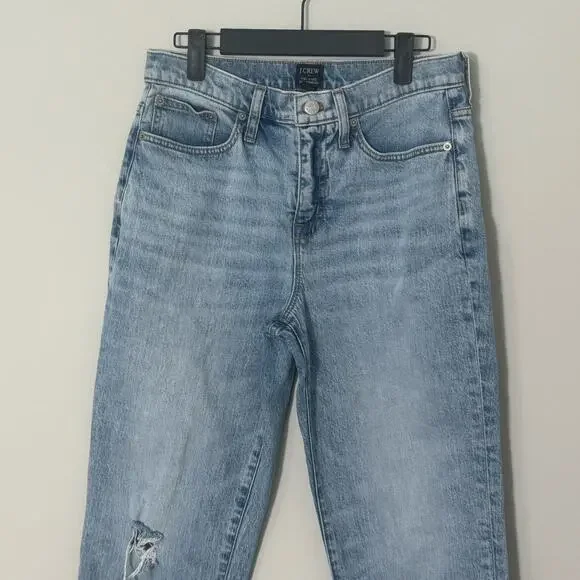 NWOT J.Crew Relaxed Boyfriend Jean in Light Wash Size 26 - Picture 12 of 16